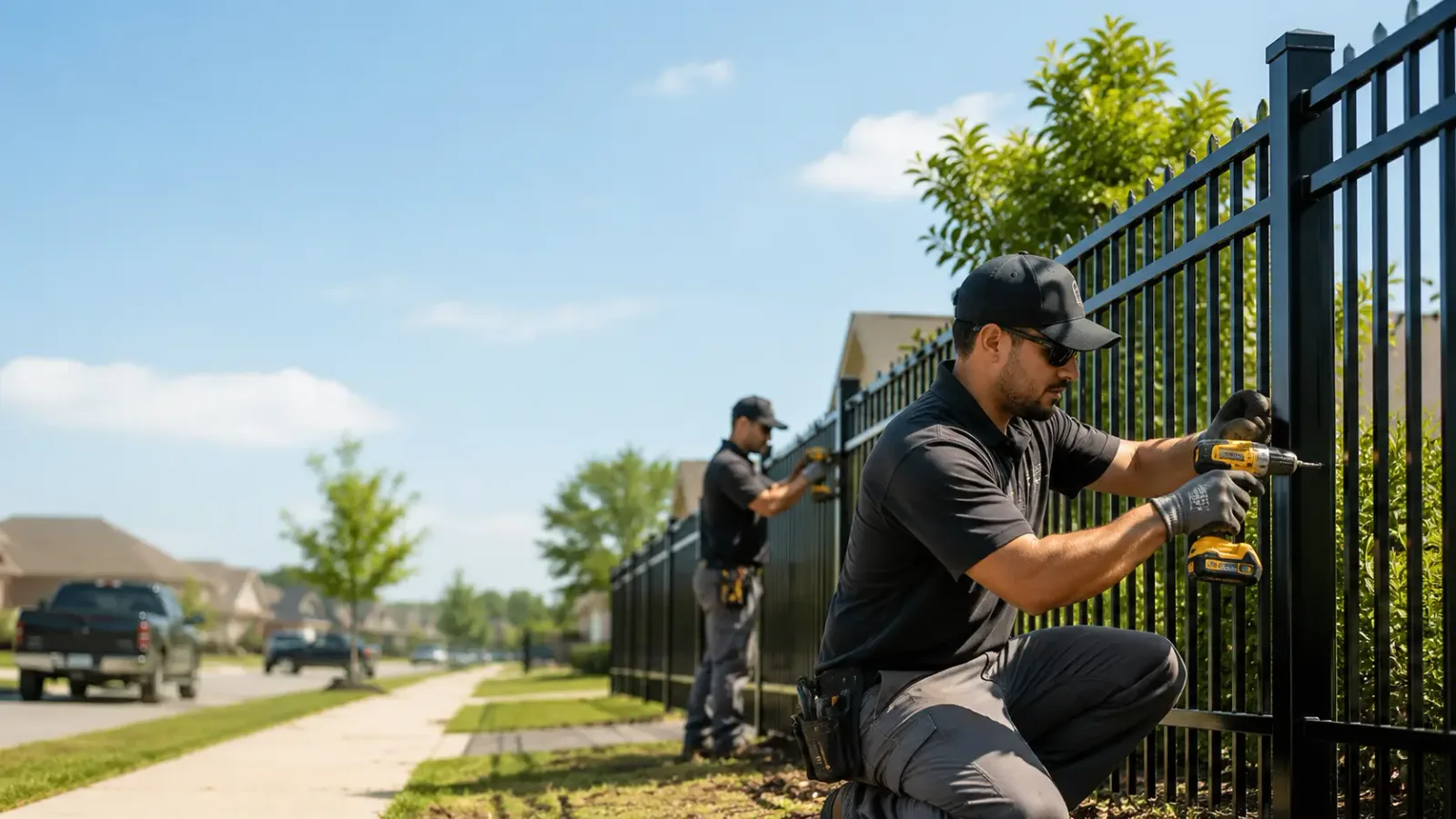 Metal Fence Installation in Wheeler, WI